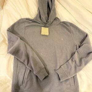 All Saints Light Gray Hoodie
